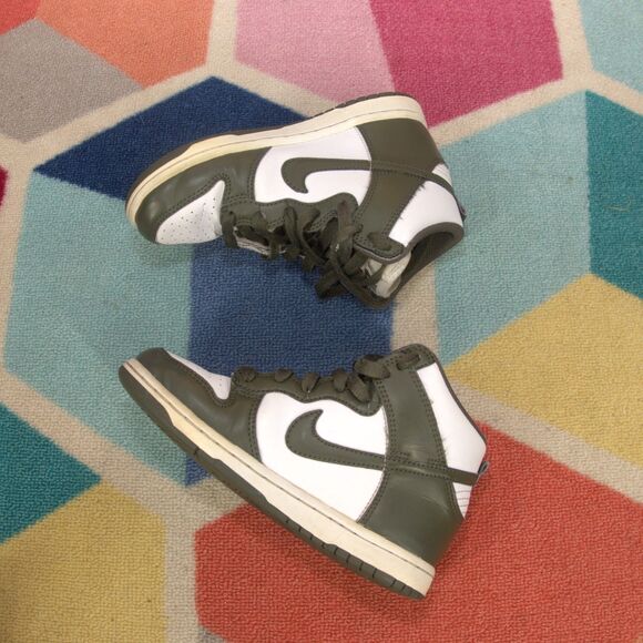 Nike Dunk High GS Cargo Khaki 13C - Picture 6 of 8